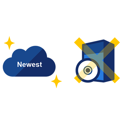 常に最新の税率や保険料率で計算できる