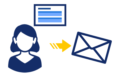 ２.【経理担当者】従業員に給与明細をメール送信する